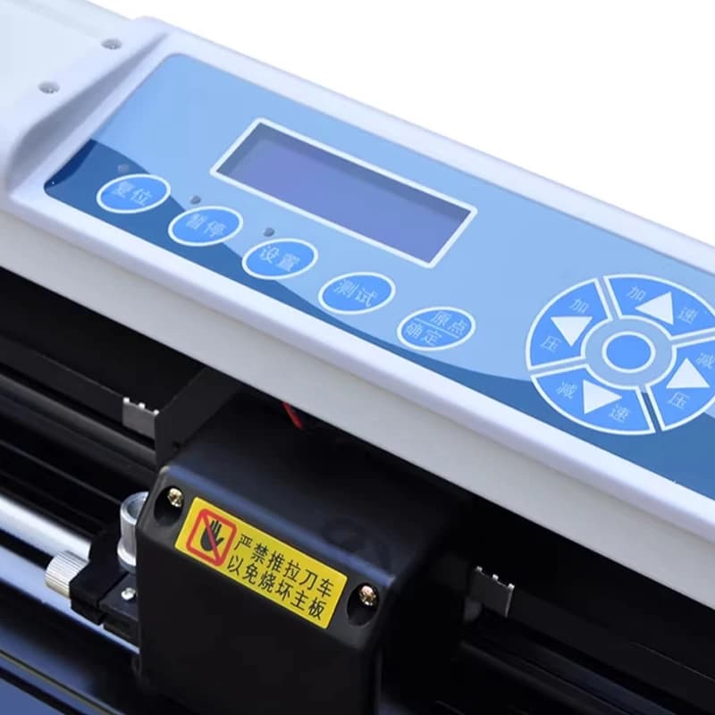 Plotter Cutter Machine Sticker Cutting Machine Vinyl Cutting Plotter 1/1.2M with Computer Windows Software LCD Screen 220/110v