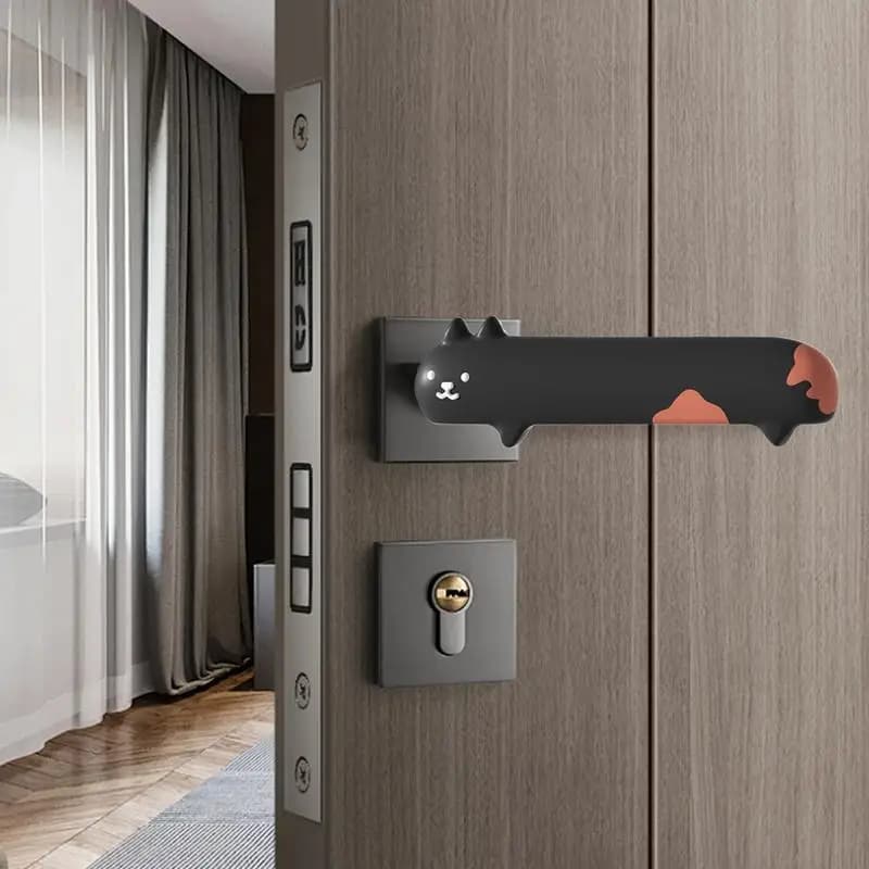 Copri pomello per porta in silicone Cuscino per maniglia per porta Cuscino protettivo morbido per cartoni animati anti-collisione Attrezzatura per la sicurezza del bambino per oggi e