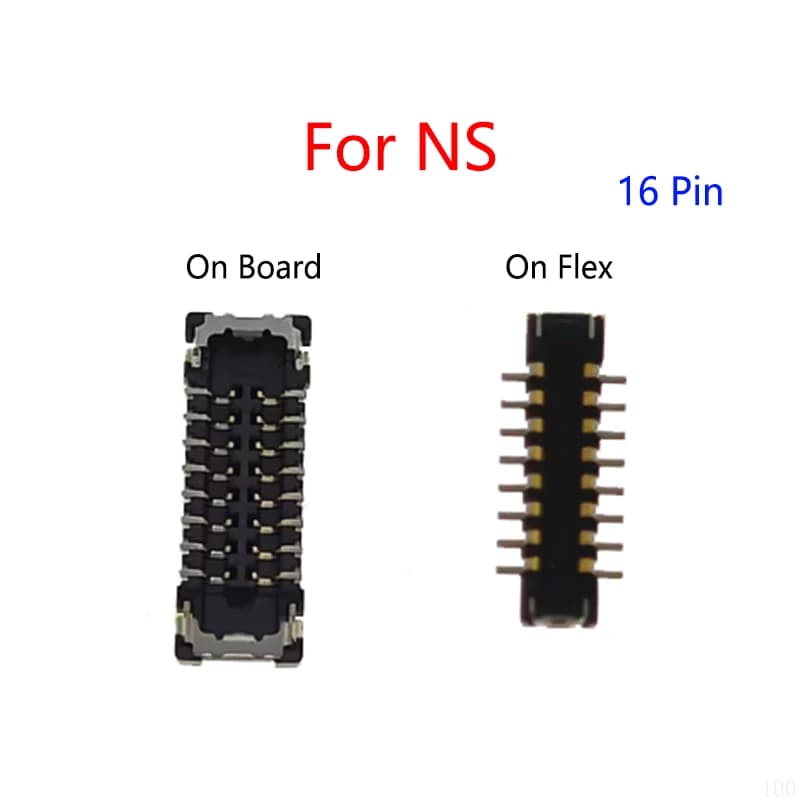 10PCS/Lot Micro SD / TF Card Reader FPC Connector Memory Contact On Motherboard For Nintendo Switch NS