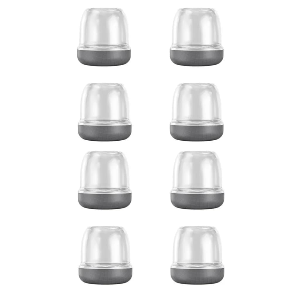 Set di 8 Protezioni Antiscivolo per Gambe di Sedie, Resistenti all'Usura, Coperture Spesse per Piedi di Mobili, Evitano l'Accumulo di Peli