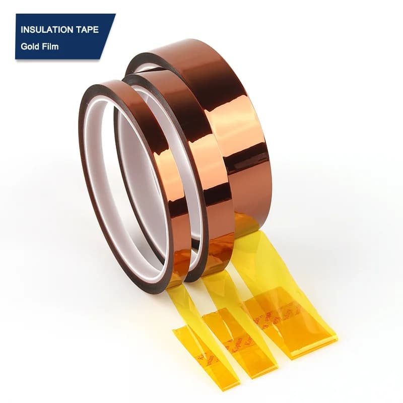 Nastro isolante termico in oro ad alta temperatura nastro isolante termico nastro isolante adesivo in poliimmide per la protezione della scheda elettronica