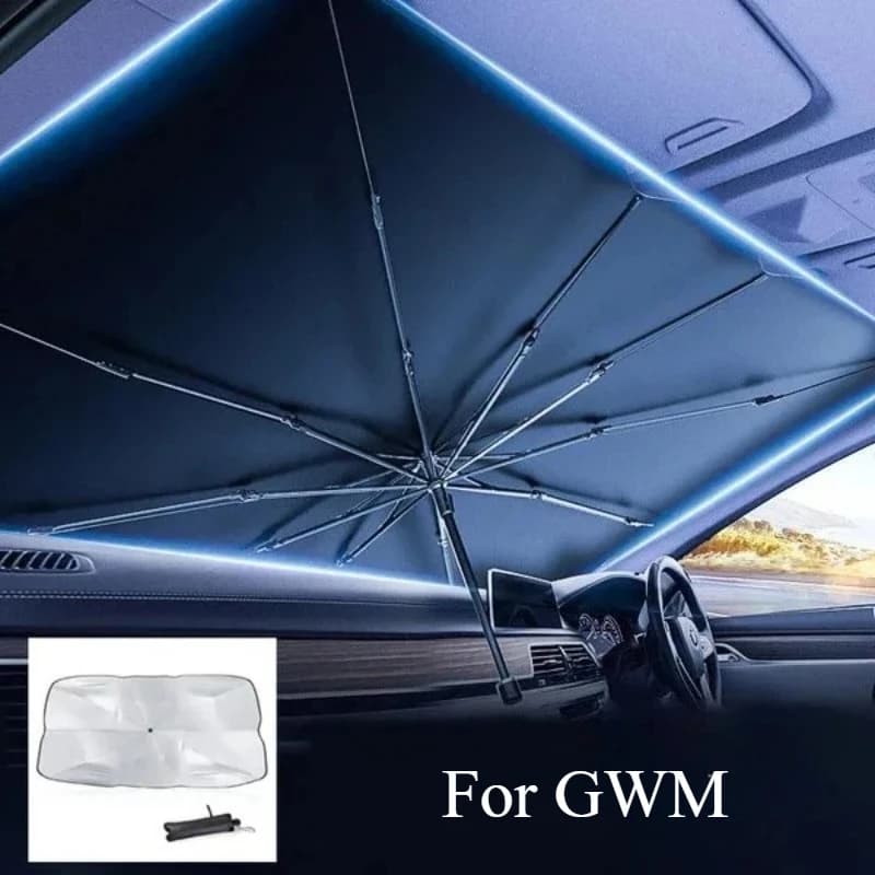 Auto Ombrello Parabrezza Anteriore Parasole Visiera Per GWM Haval H6 Serbatoio 300 500 3th 3rd Gen Jolion Gravity Staffa di Navigazione