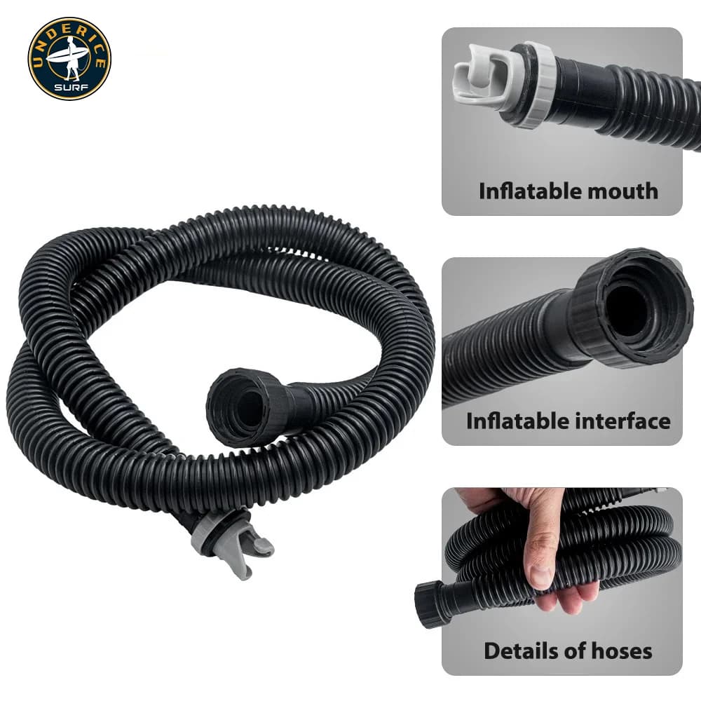 Tubo di gonfiaggio morbido per SUP, Pompa manuale ad alta pressione per tavole SUP, Tubo per pompa Zray per Stand Up Paddle Board, Gommone gonfiabile
