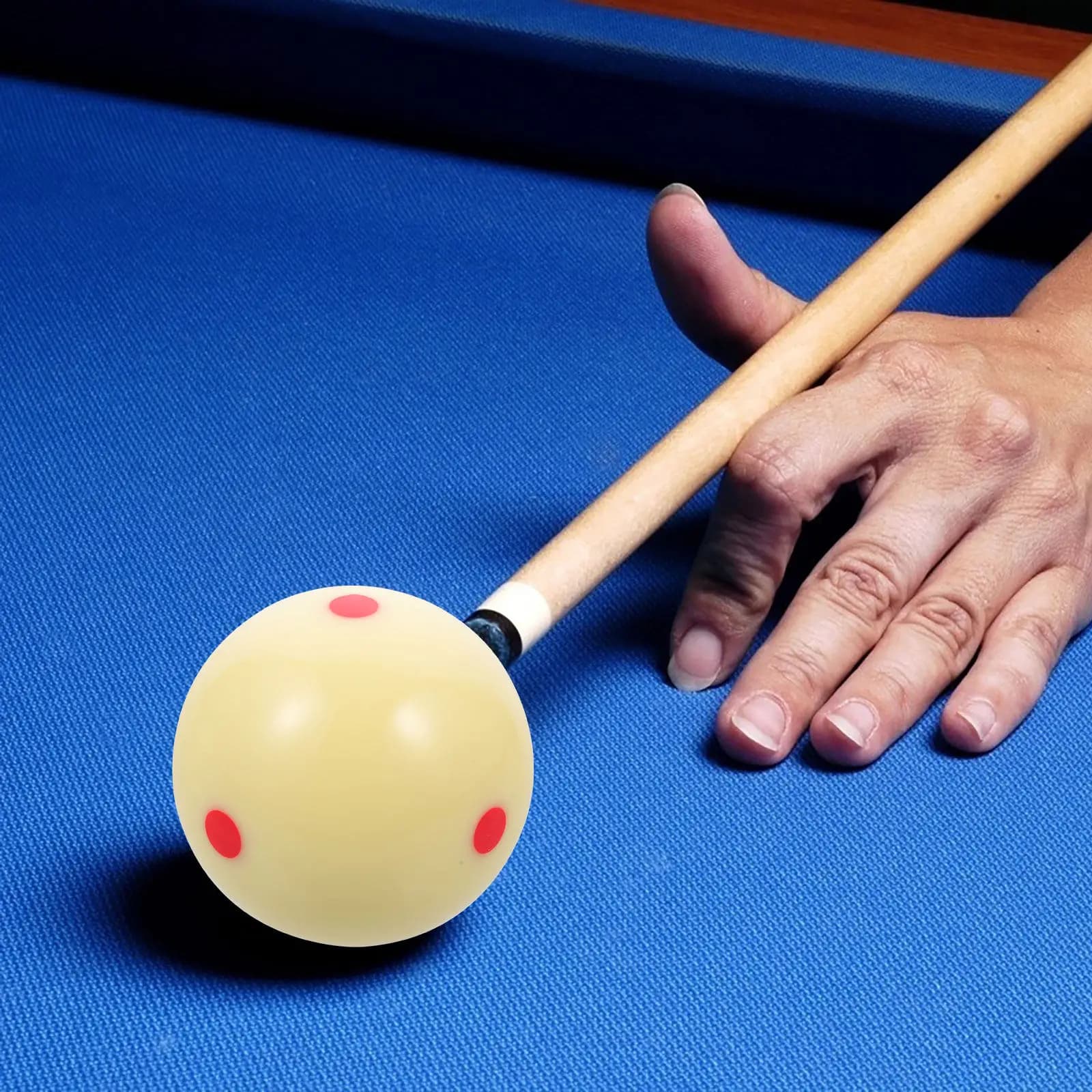 Palla da Biliardo in Resina da 57mm, Resistente all'Usura, per Allenamento Professionale, Accessorio per Giochi di Biliardo