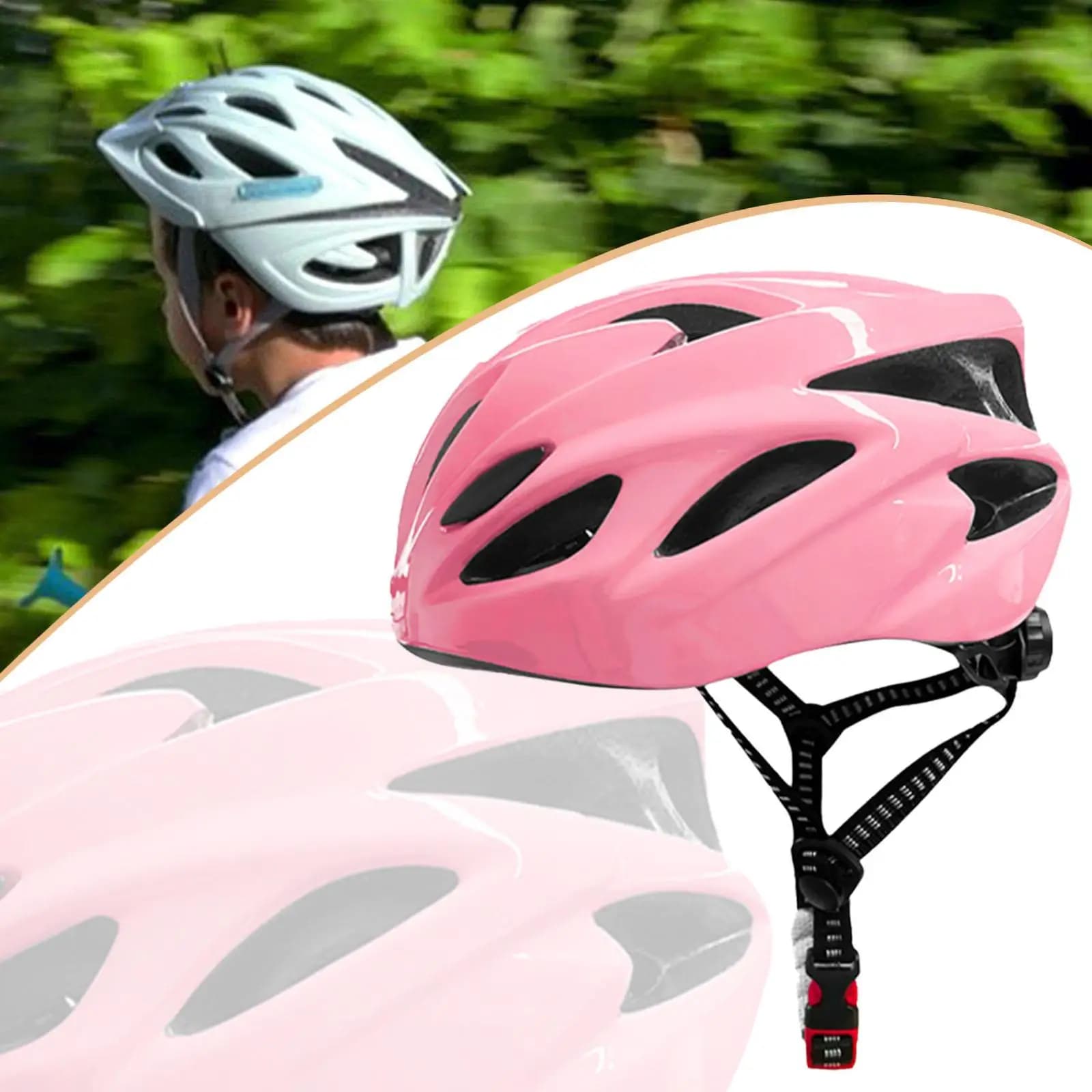 Casco da Bici Traspirante per Bambini con Assorbimento degli Urti in PC EPS, Protezione per Ciclismo e Pattinaggio