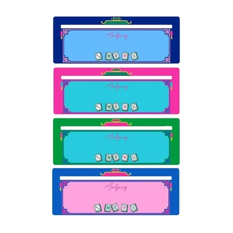 76HF 4Pcs Practical Mahjong Tile Guide Line Locator For Improved Game Performances
