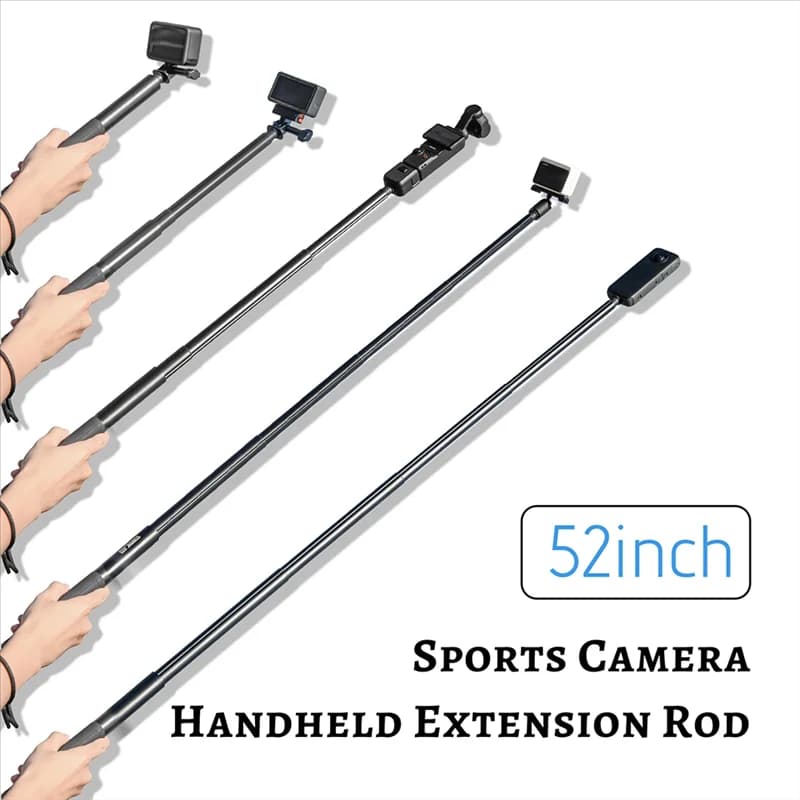 STARTRC Forinsta360 X4 panoramic sports camera Portable extension rod Extension rod Treppiede Bracket for selfie stick invisible