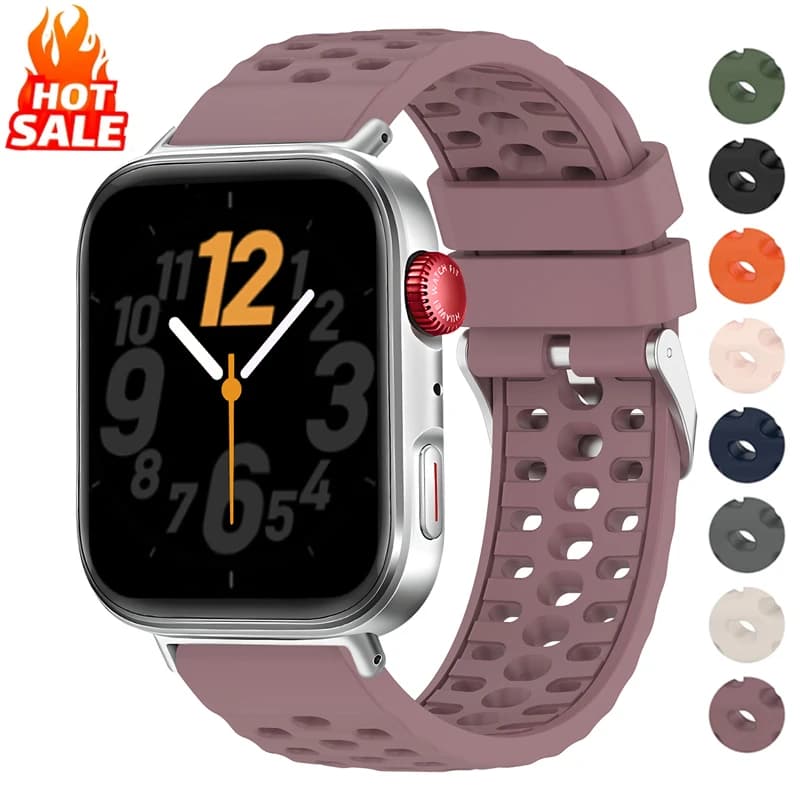 Silicone Strap for Huawei Watch Fit 5-4 Sport Comfortable Breathable Wristband for Huawei Watch Fit3 4 Fit5 Pro Belt Accessories
