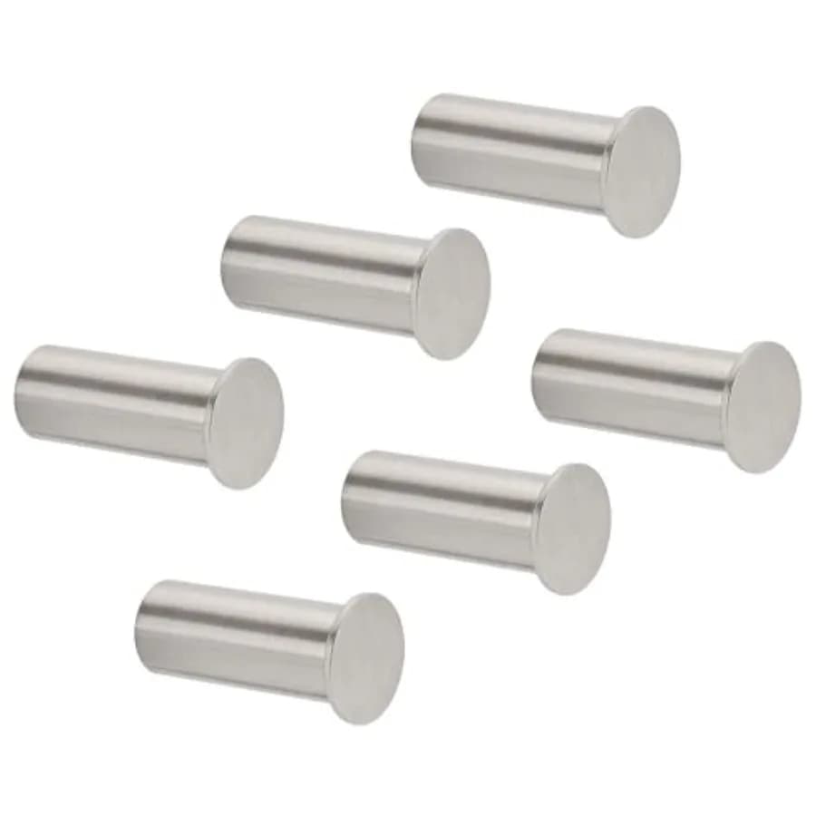 Ganci per asciugamani, ganci appendiabiti - Appendiabiti decorativi moderni da parete, ganci resistenti per appendere borse e vestiti, confezione da 6