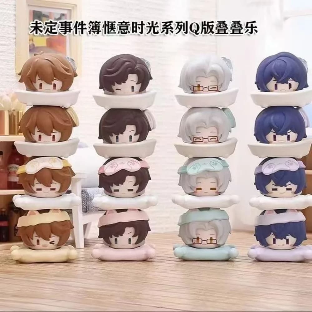 Wandian Infinite Genuine Tears of Themis Stacking Mini Bean Blind Bag Q Version Figurine Xia Yan Lu Jinghe Giocattolo da Collezione