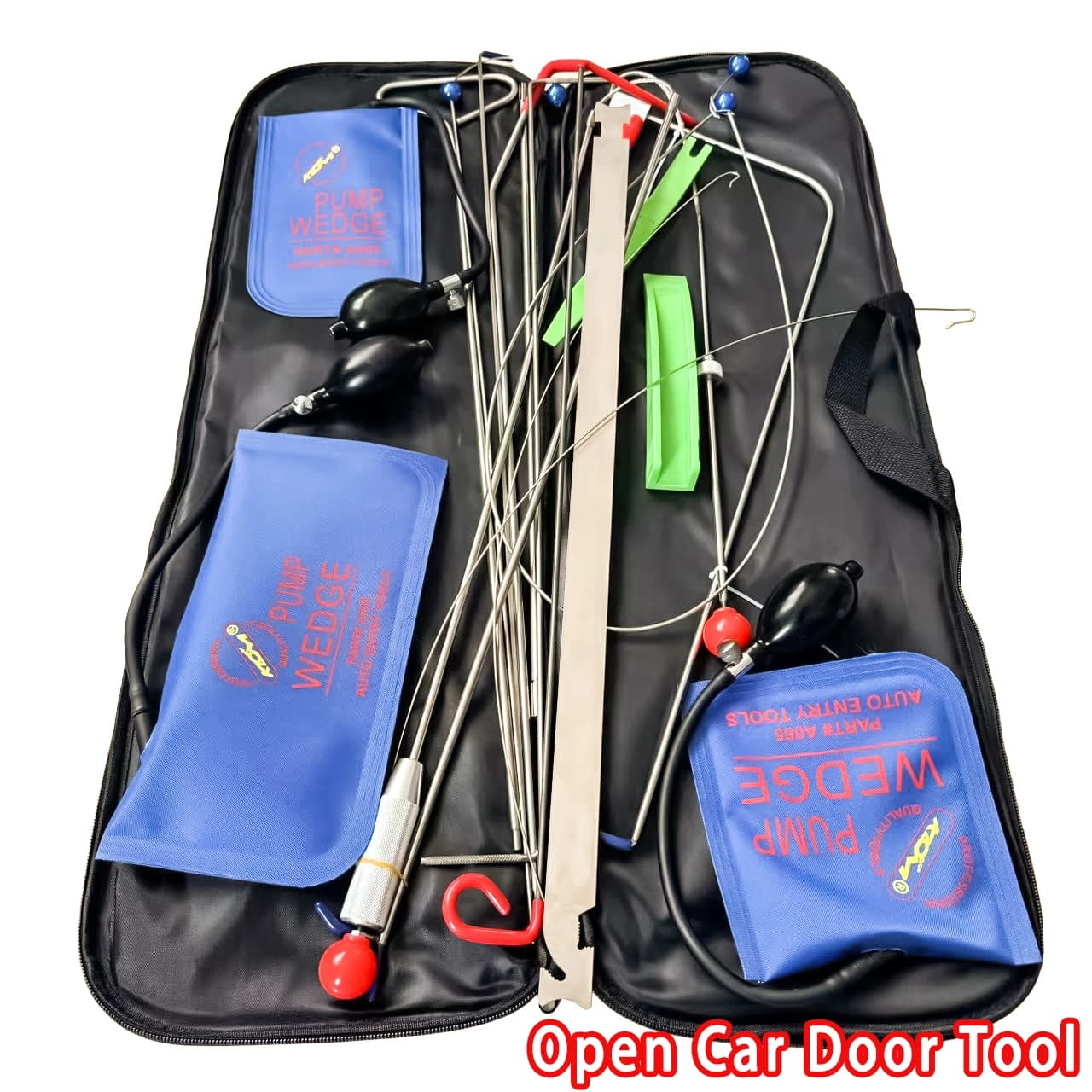 New Car Wedge Pump Open Car Door Repair Kit Air Cushion Emergency Open Unlock Tool With Long Reach Grabber Tools