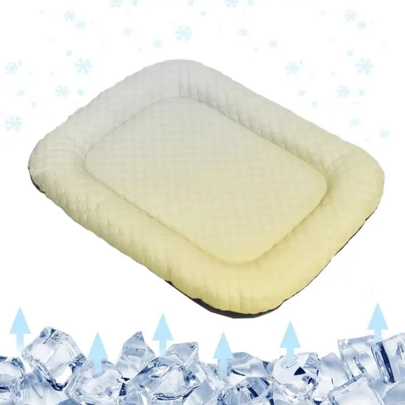 Letto per cani rinfrescante Cuccia per cani fresca Dissipazione del calore Accessori per dormire per animali domestici per divano da pavimento in gabbia Camera interna Casa all'aperto