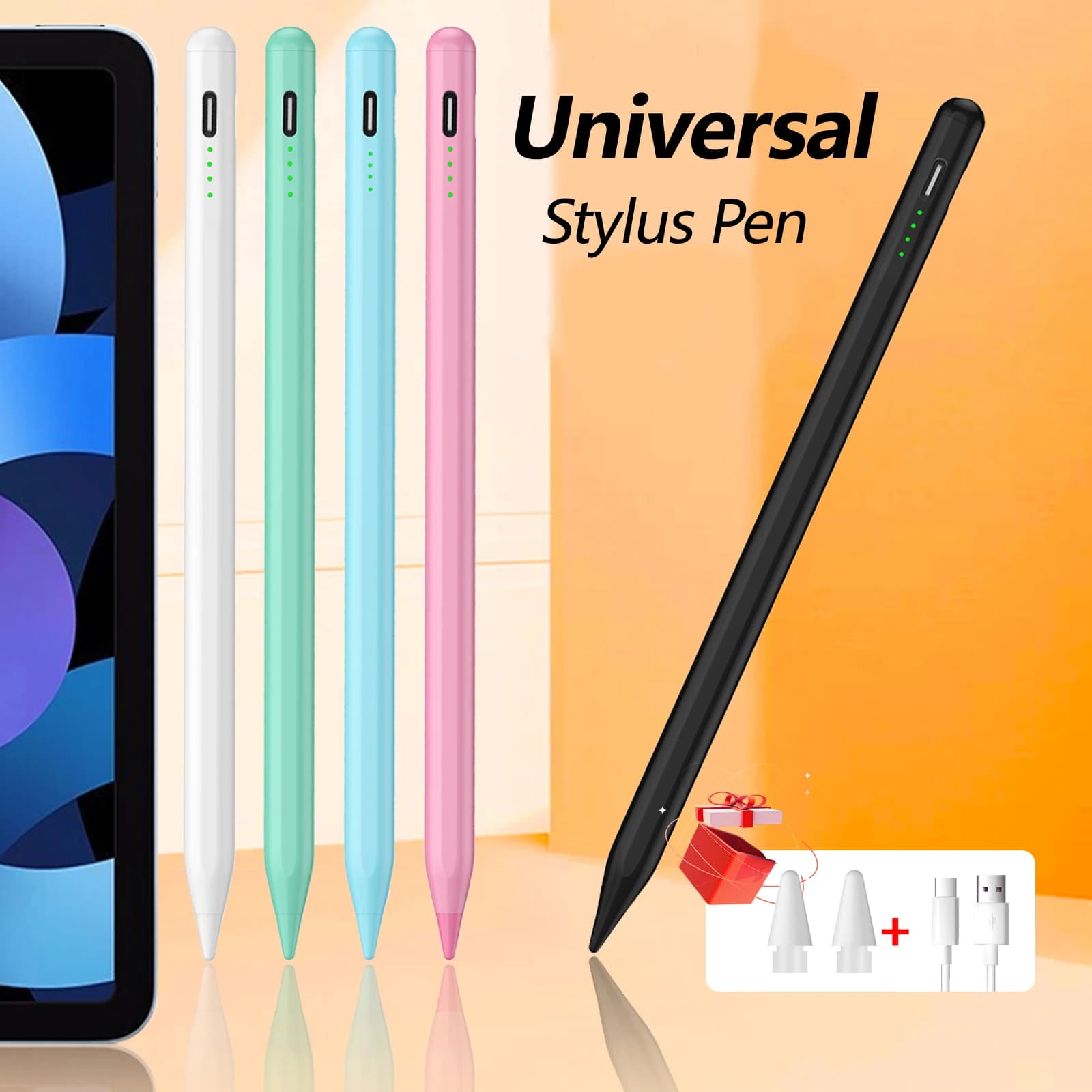 Penna stilo universale per iPad iPhone Samsung Huawei Xiaomi Tablet Telefono cellulare Penna capacitiva per disegno touch screen preciso