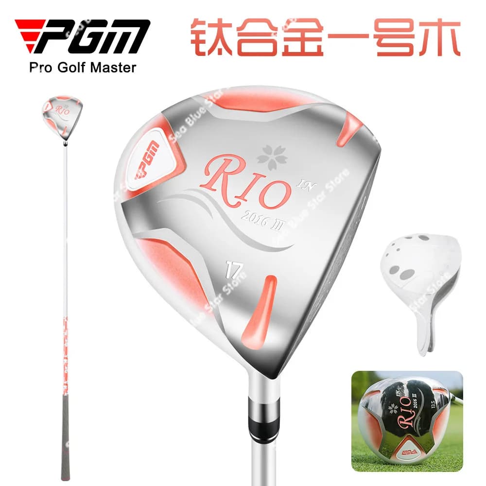 PGM Golf Clubs Ladies One Wood, Tee da donna in titanio ad alto rimbalzo, mazze da golf