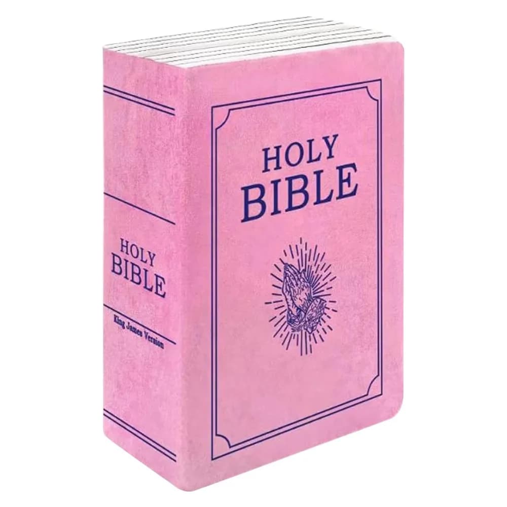Children Gift Realistic Looking Bible Pillow Plush Toy Home Decor Bible Throw Pillow 33*22cm Cutest Bible Cushion Bedroom