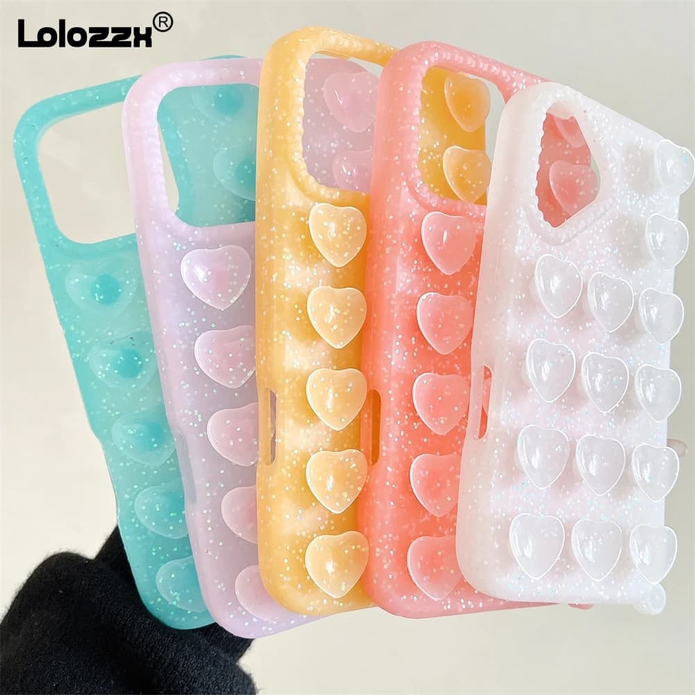 Cinturino da Polso in Silicone con Ventosa a Forma di Caramella per Custodia iPhone 17 Air 16 15 Plus 14 13 12 11 Pro Max