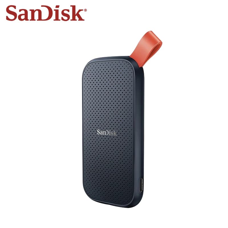 E30 PSSD Type-C USB 3.2 Solid State Drive SanDisk Portable Hard Drive 1TB 2TB Max 800Mb/s External Hard Disk for Phone PC Tablet