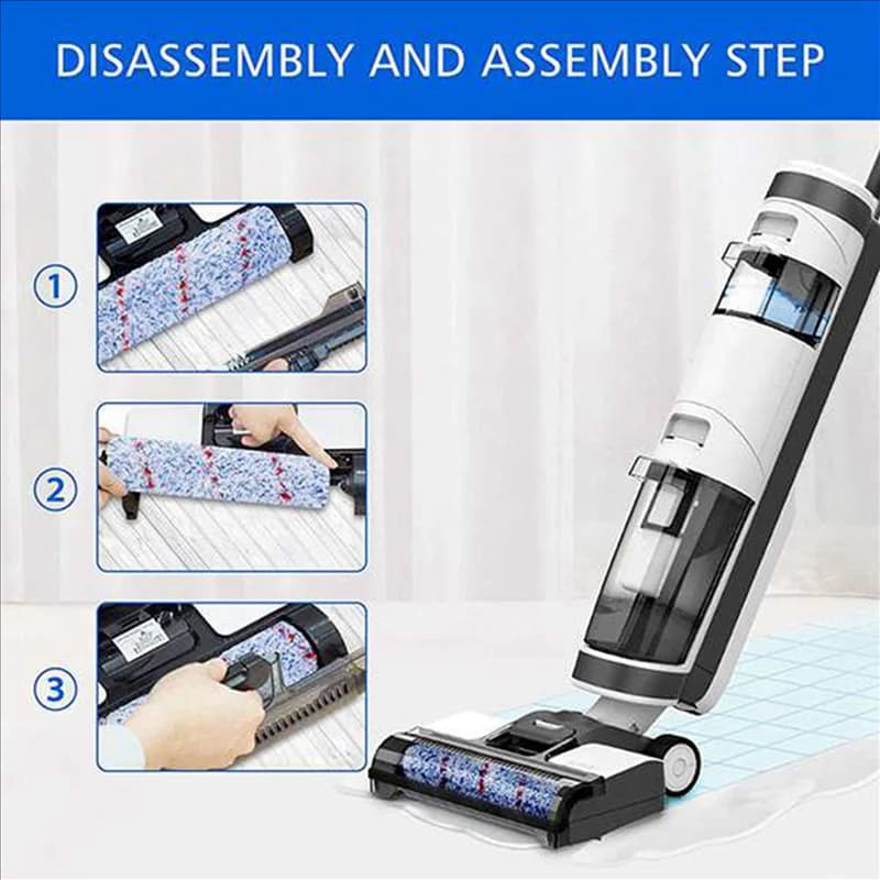 B59B-2 Set of filter brushes and spare parts in pre-filter foam for Tineco Ifloor HF10E-01 Cordless Wet Dry