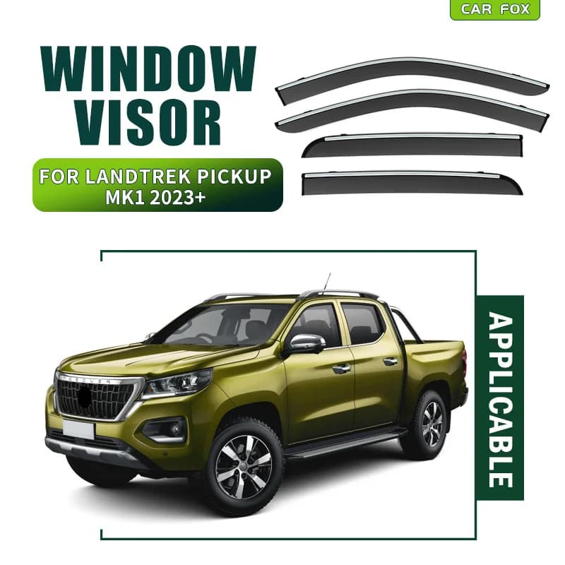 Per PEUGEOT Landtrek 2023+ Finestra di Automobile Visiera Tenda Shelter Parabrezza Finestrino Laterale Pioggia Parasole Accessori Auto