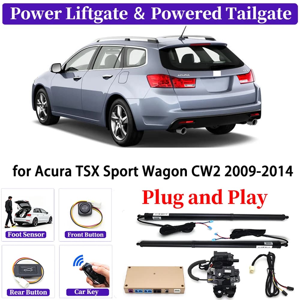 Per Acura TSX Sport Wagon CW2 2009-2014 Aggiornamento Auto Automatico Power Liftgate Kit Smart Auto Elettrico Portellone Sistema Plug & play