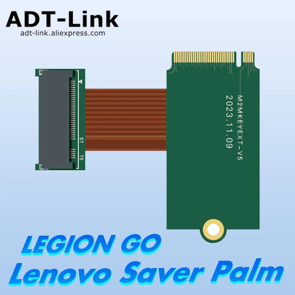 Per Lenovo Saver Legion Go 4T 8T Nvme M.2 PCIe4.0 da 2242 a 2280 scheda adattatore di conversione disco rigido a stato solido gioco portatile fai da te