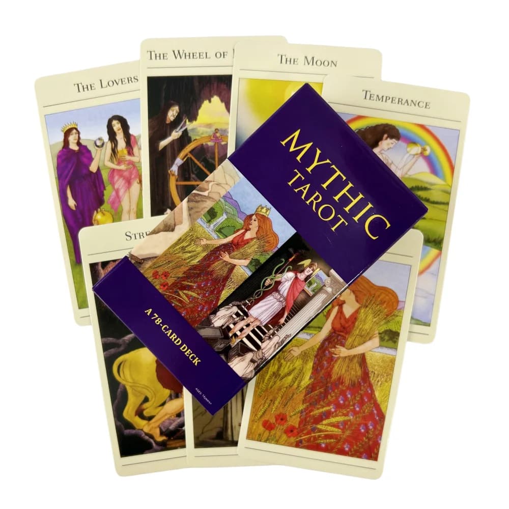 Carte dei tarocchi mitici divinazione versioni inglesi edizione Oracle Board Playing Table Games For Party