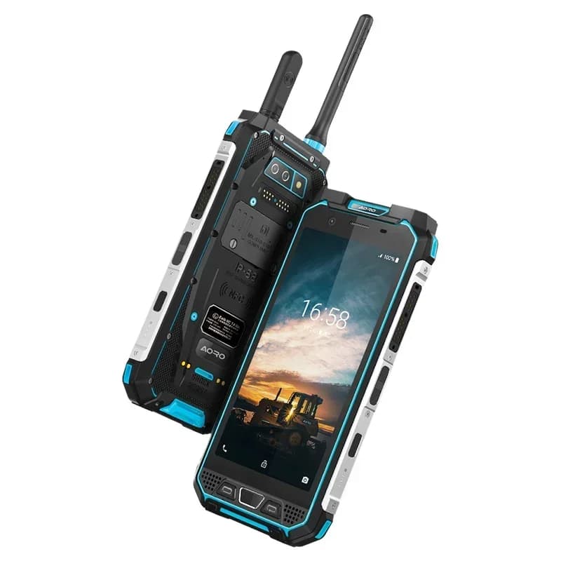 Smartphone Industriale Robusto Aoro con Interfono DMR, Impermeabile IP68, CPU Octa Core, LTE/CDMA Cellulare