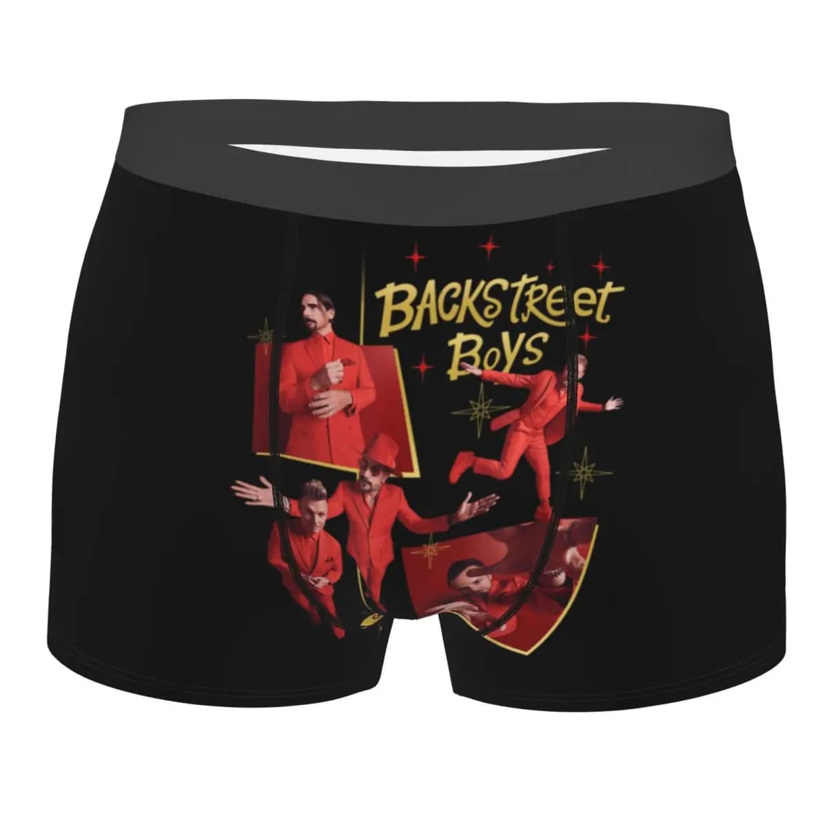 Backstreets Pop Music Boys Intimo da uomo Sexy Mutande boxer personalizzate stampate