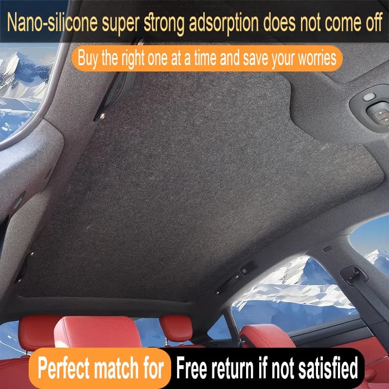 Car Sunroof Insulation Roof Visor For Citroën C4 Picasso 2014~2022 21 MK2 Anti-UV Electrostatic Adsorption Sky Curtain Sunshade
