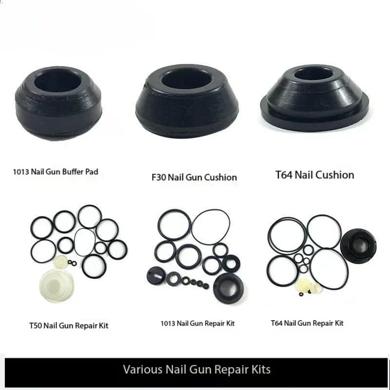 Cucitrice pneumatica pistola sparachiodi riparazione pezzi di ricambio strumenti accessori kit per F30 tampone tampone T50 dritto ST64 pistola sparachiodi in acciaio