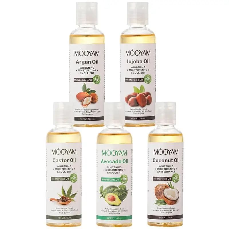 Face Massage Oil Hydrating Coconut Oil Lenitive Avocado Oil And Vitamin Oil Deep Relaxation Moisturizing Body Massage Oil