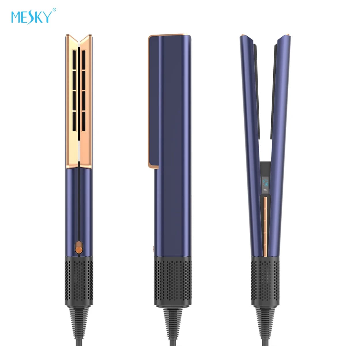 Smart Library Multi Styler 2 in 1 Airstyler from Bagnato to Dry, Hair Straightener with Air Flow, Hair Dryer