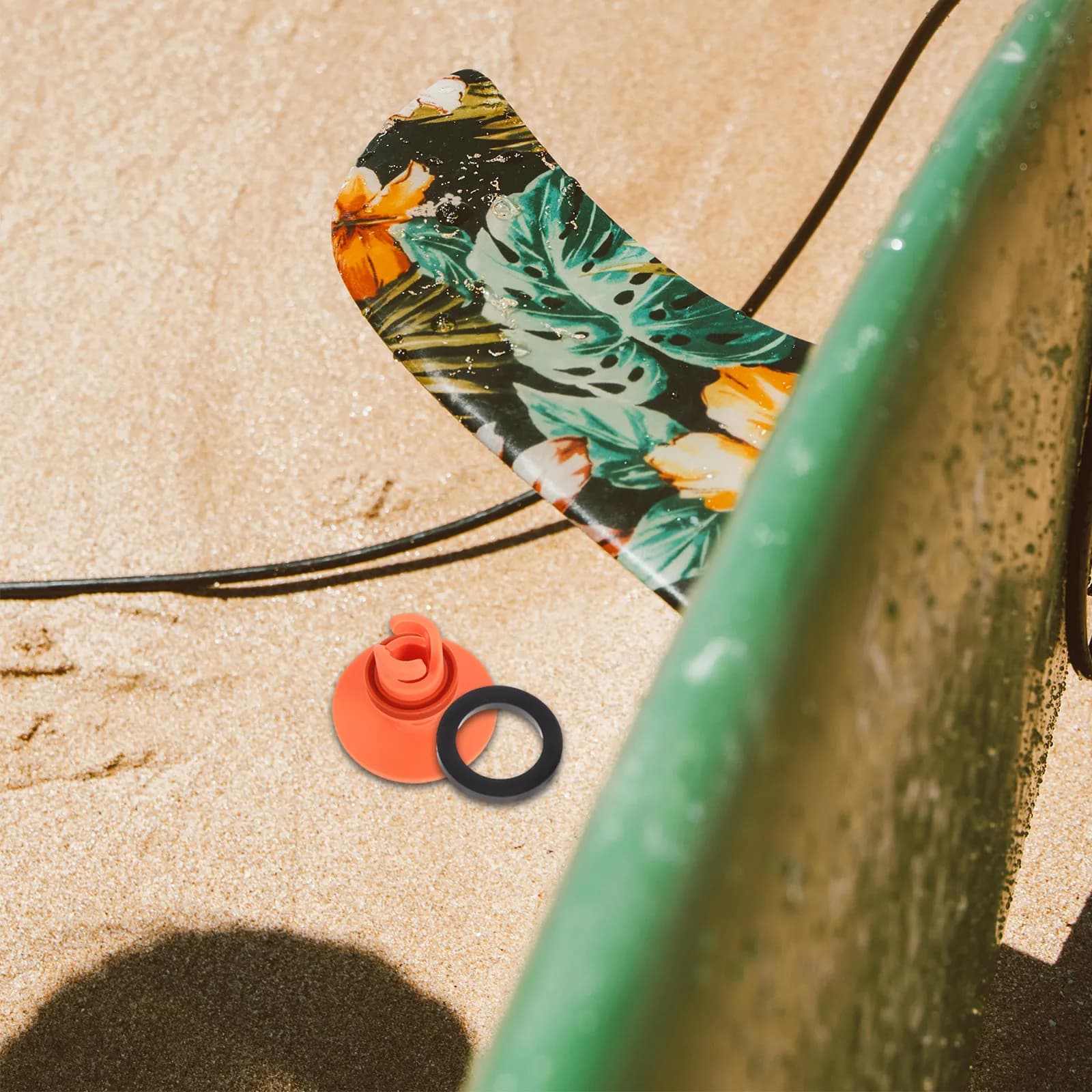 Tappo Valvola a Spirale Arancione per Gommone, Paddle Board, Kayak, Canoa - Ricambio per Sgonfiaggio Rapido, Accessori