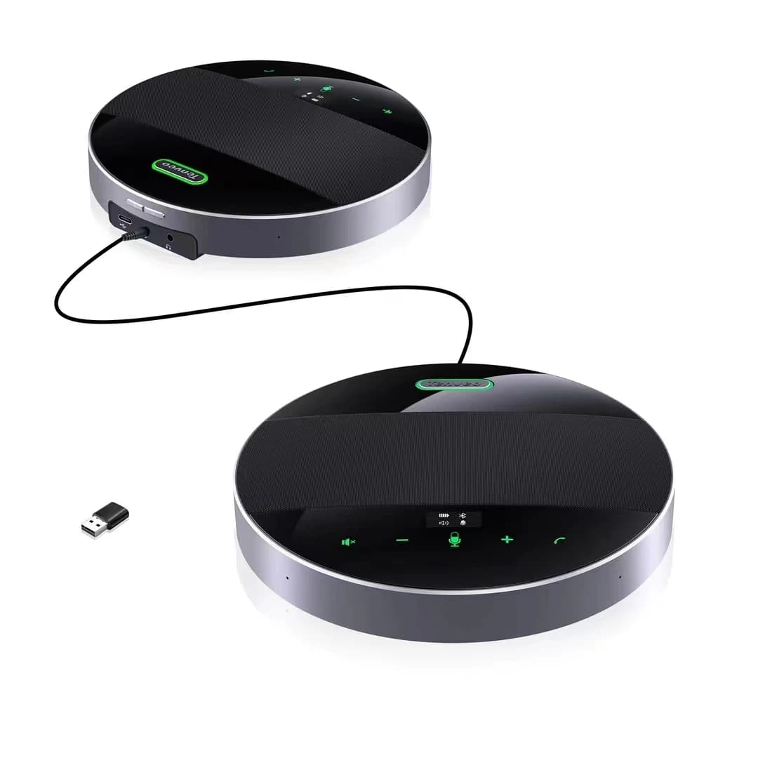 Microfono intelligente TEVO-M5BEX Sistemi di conferenze con vivavoce per videoconferenze omnidirezionale USB//wireless/jack da 3,5 mm