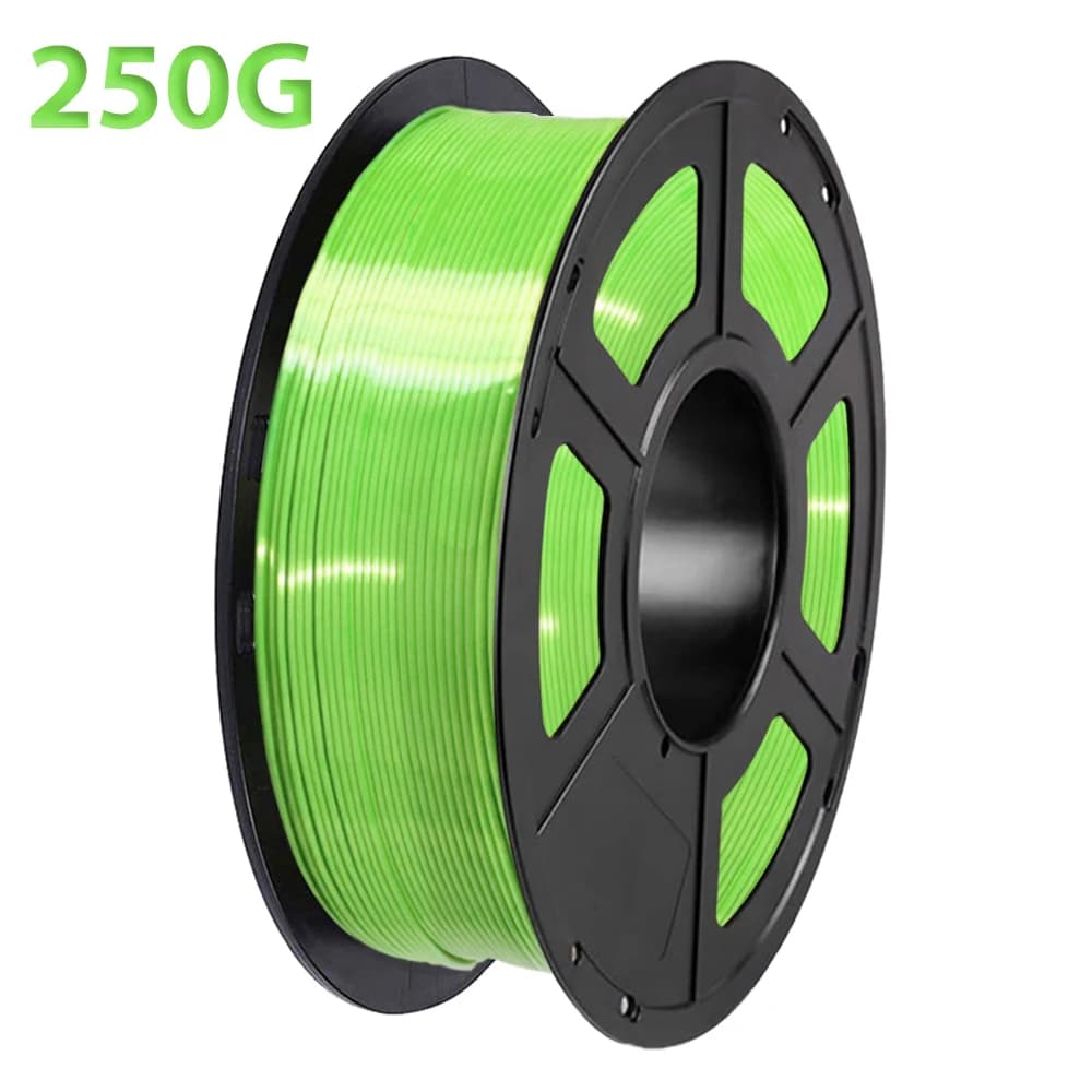 1 kg PLA Printer Filament Green Silk Printing Materials Multicolor Silk Green Plate Printing Material 1.75MM Vacuum Packaging
