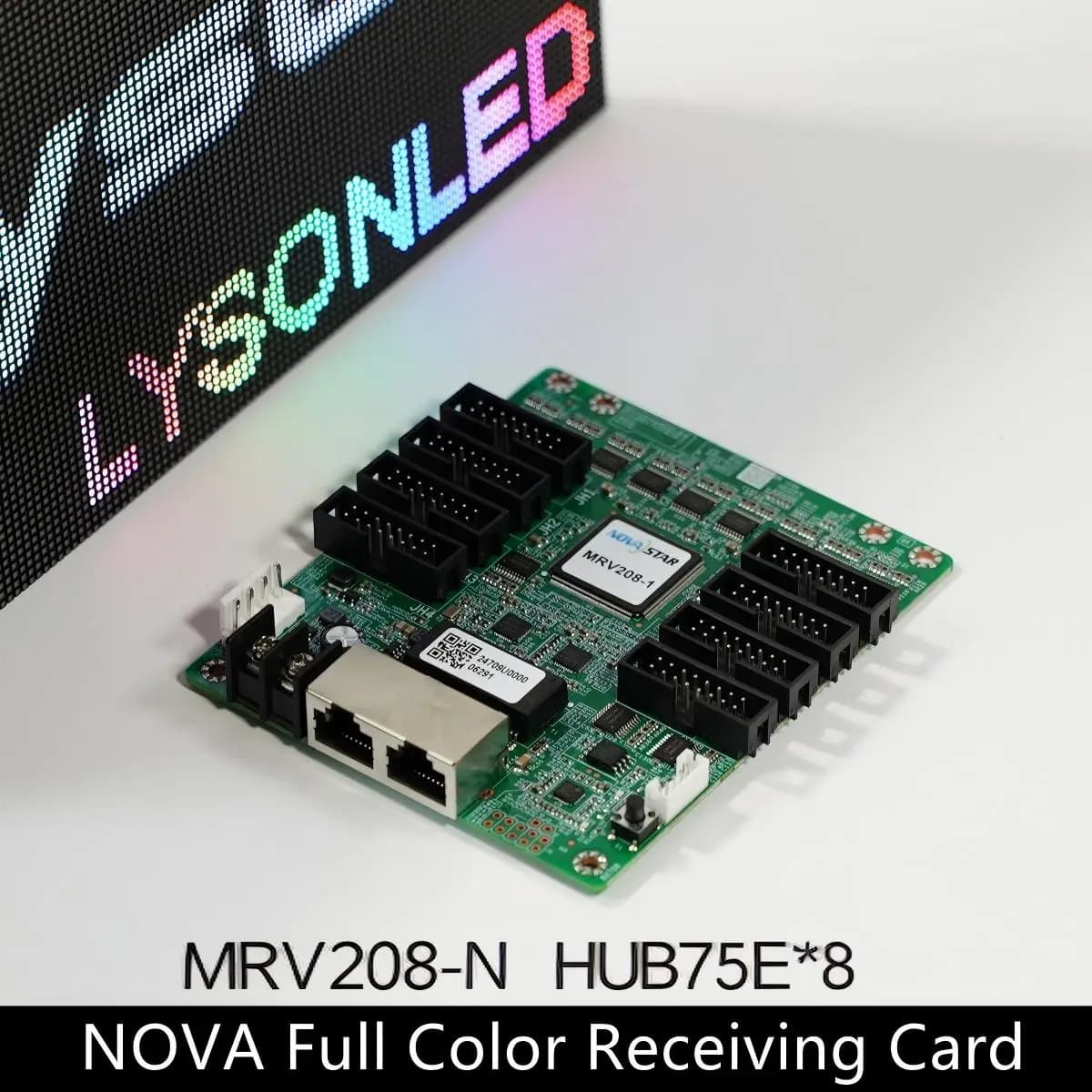 Novastar MRV208-N HUB75 Scheda ricevitore a colori P4 P5 P6 P8 RGB Pannello LED Pixel Display Controller di controllo