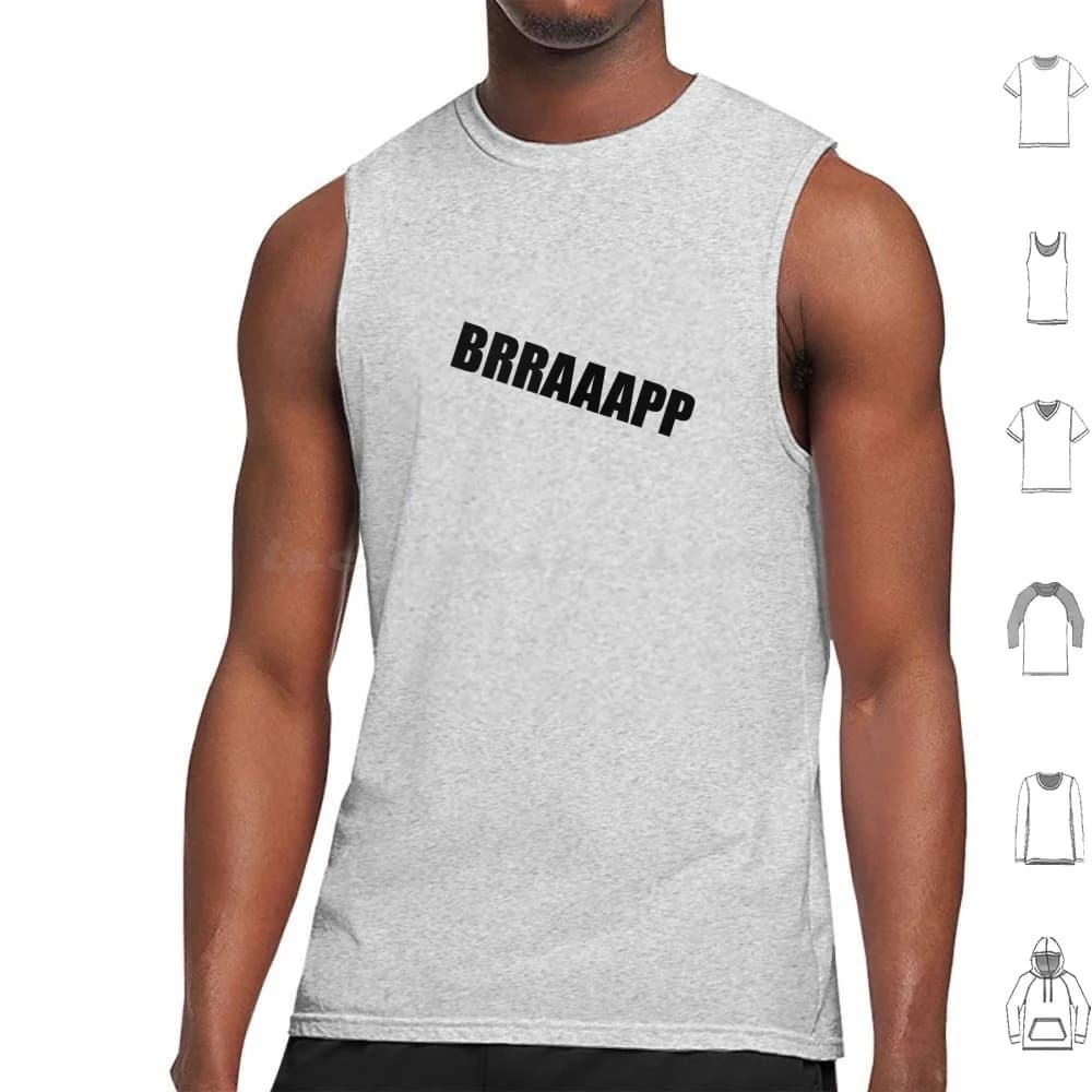 Brraaapp Canotte Canottiera senza maniche Braap Brraapp Brraaapp Bikelife Bike Life Motor Motocicletta Ciclo Moto Cc Pk Brag
