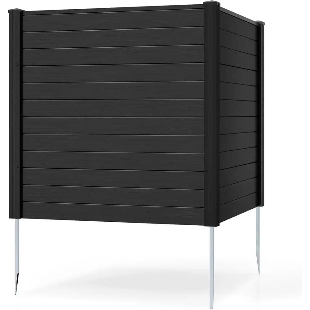 Privacy ence 2 Panels, 48”L x 48”W Trash Can Hider Outdoor | with Stakes, Pool Pump Enclosure, Air Conditioner ence or Garden Pa
