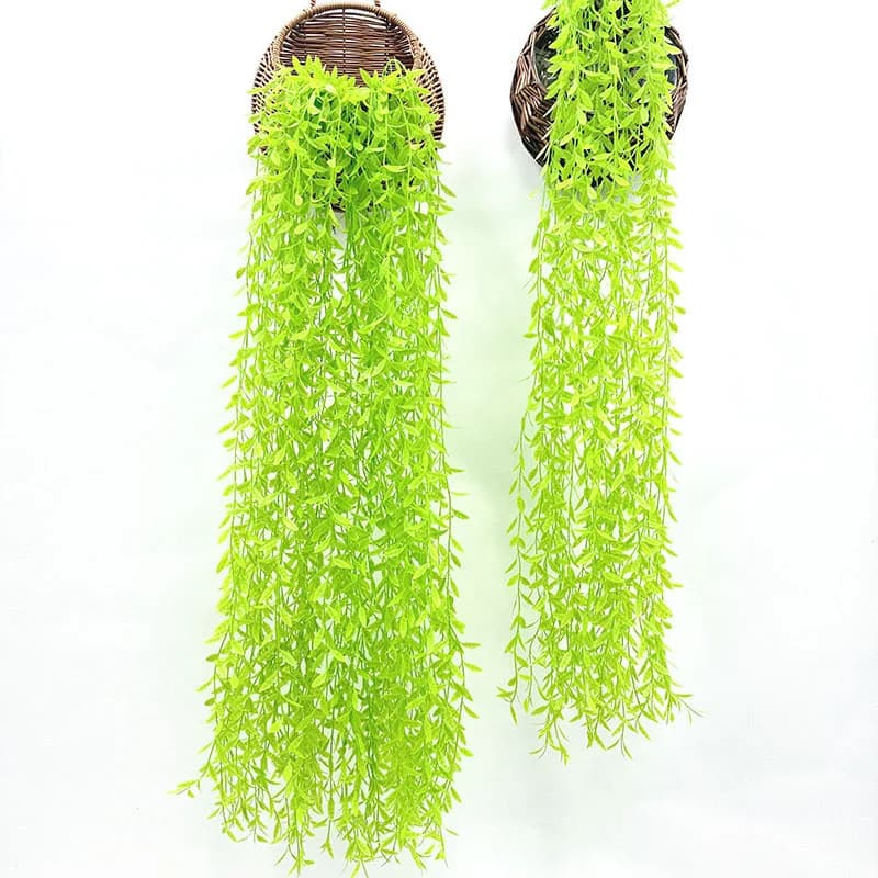 5/10 Pezzi Piante Artificiali Rampicanti, Ghirlande di Foglie Finte per Decorazioni Casa, Giardino, Matrimoni, Ornamenti per Archi Esterni