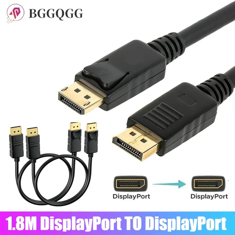 Convertitore DP a DP Cavo Displayport Cavo audio video per Xiaomi TV PC Box Monitor video portatile Gioco Cavo DP Display Port