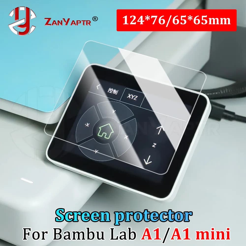 1-3 pcs 3D printer screen protection Bambu Lab A1 A1 mini high definition scratch-resistant high transparency for 3D printer parts