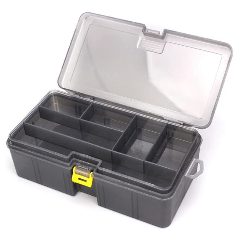 1Pcs Fishing Tackle Box Large Capacity Fishing Accessories Tool Storage Box Fish Hook Lure Fake Bait Box Fishing Supplies