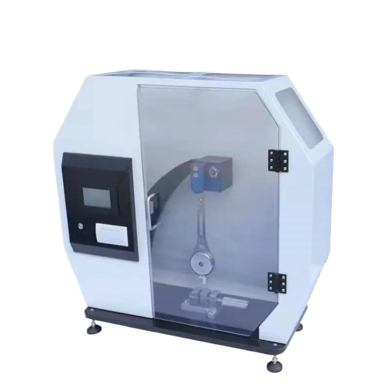 Tester di resistenza agli urti a film plastico Tester di impatto Charpy Tester di impatto a pendolo a sbalzo