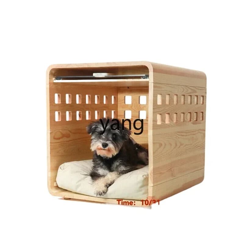 CX solid wood house dog kennel cat litter puppy house cage pet bed house indoor