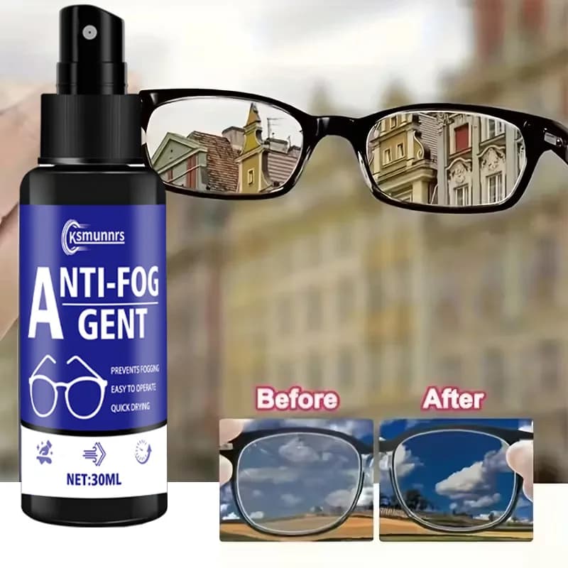 Fasilawei Anti-fog Spray for Eyewear - Effective Solution for Swimming Eyelets, Elegant Eyelets and Normal Eyelets
