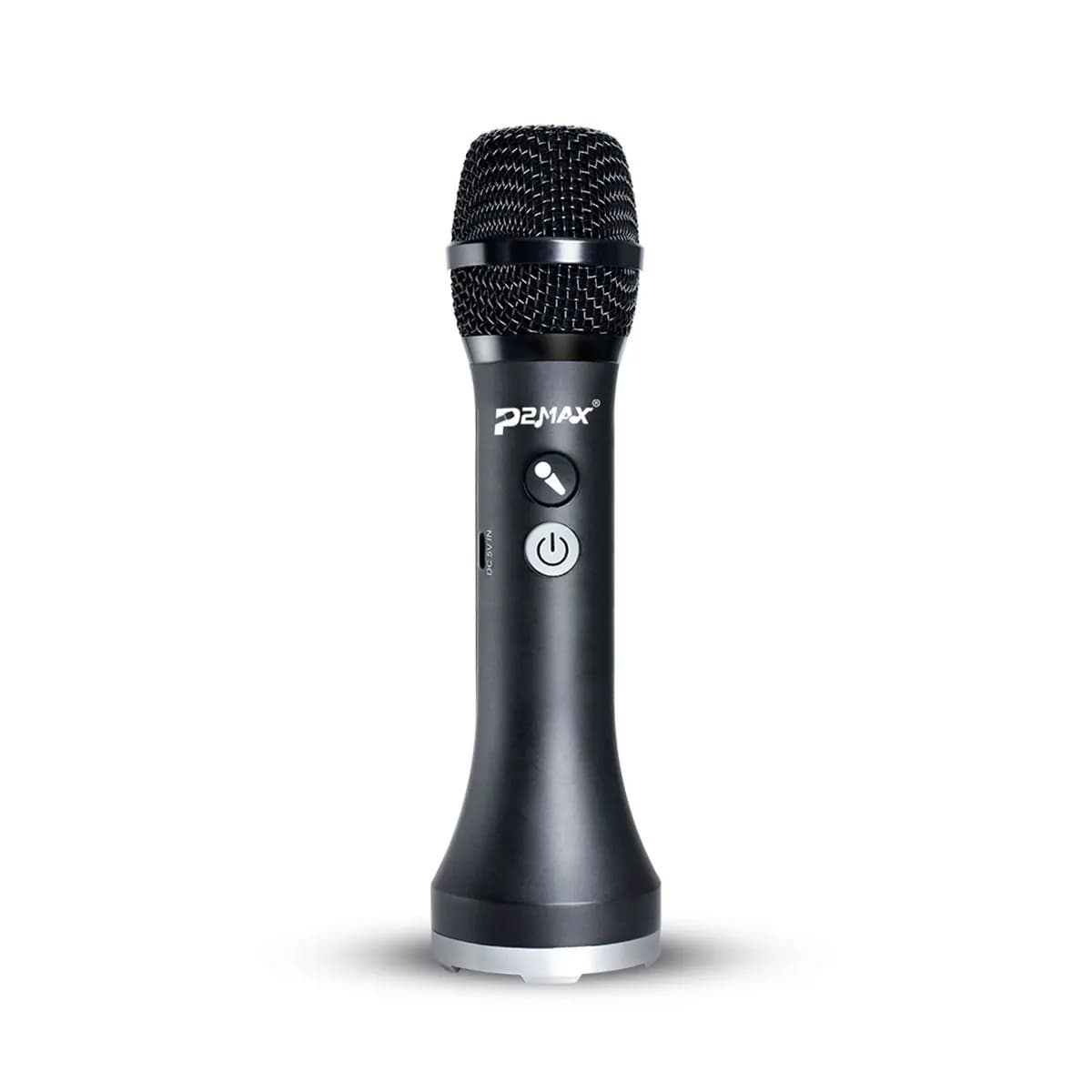 P2MAX Ultra potente suono chiaro mix microfono microfono altoparlante karaoke megafono portatile tutto in uno per l'insegnamento delle riunioni di canto