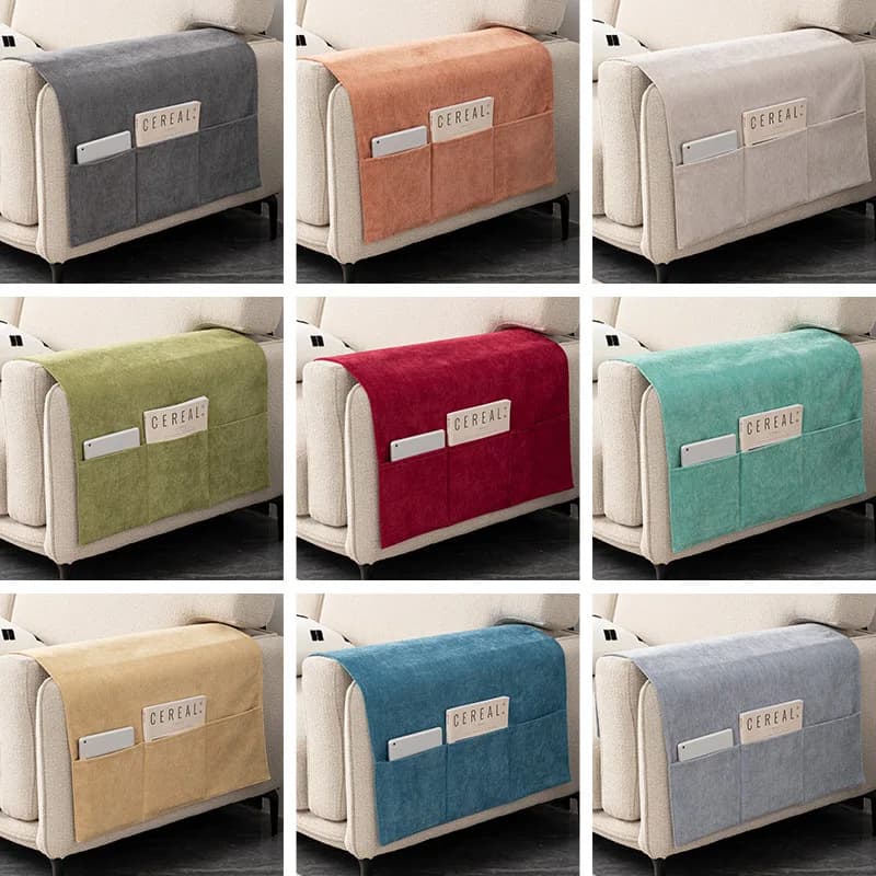 Detachable Sofa Chair Armrest 1 Piece Sofa Armrest Glove With Storage Bag Armrest Suitable For Living Room And Home Use