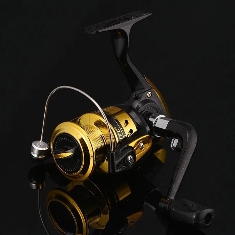 Mulinello da Pesca con Testa in Plastica, Mulinello per Filo da Pesca, Mulinello per Canna da Pesca, Mulinello Spinning