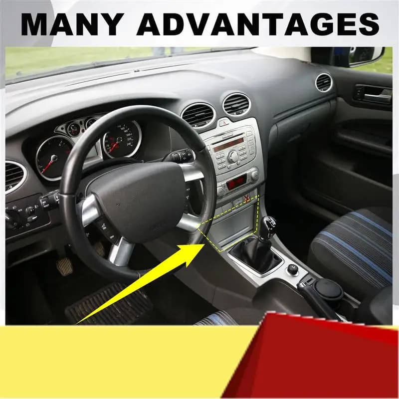 Pannello posacenere di controllo centrale per auto 5M51-A048K37AC3ZUB per Ford Focus 2005-2011-M53K