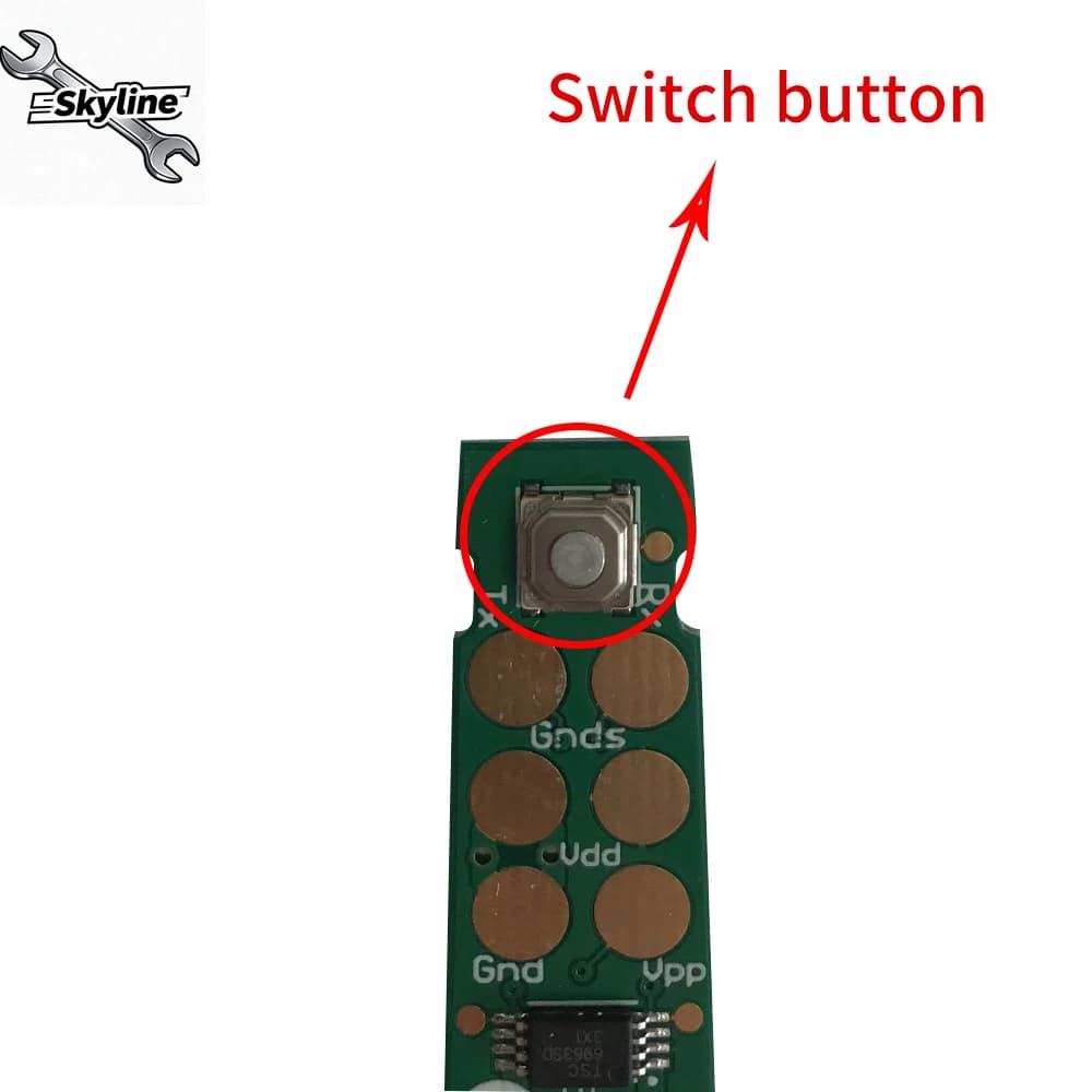 HX6730 HX9340 HX9350 Replace Parts Waterproof Switch Push Button for Electric Toothbrush